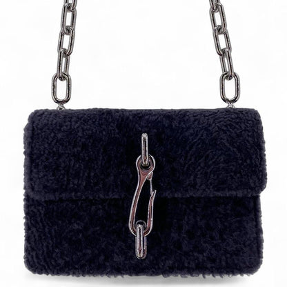 DARK GRAY ALEXANDER WANG Leather Cross-body
