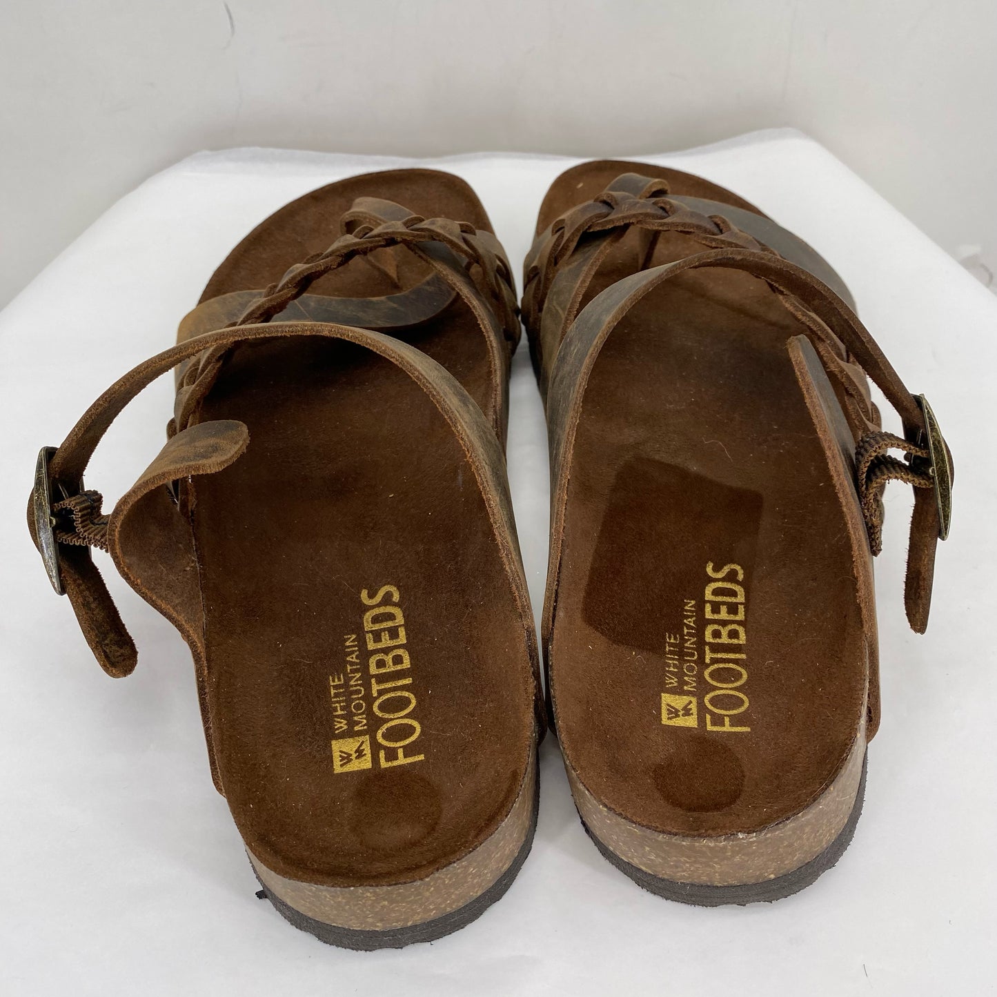 BROWN W Shoe Size 8 WHITE MOUNTAIN Sandals