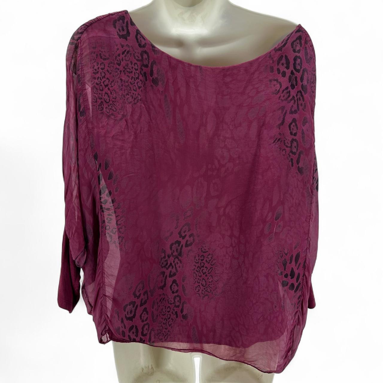 Size L trueblood collective Silk Shirt