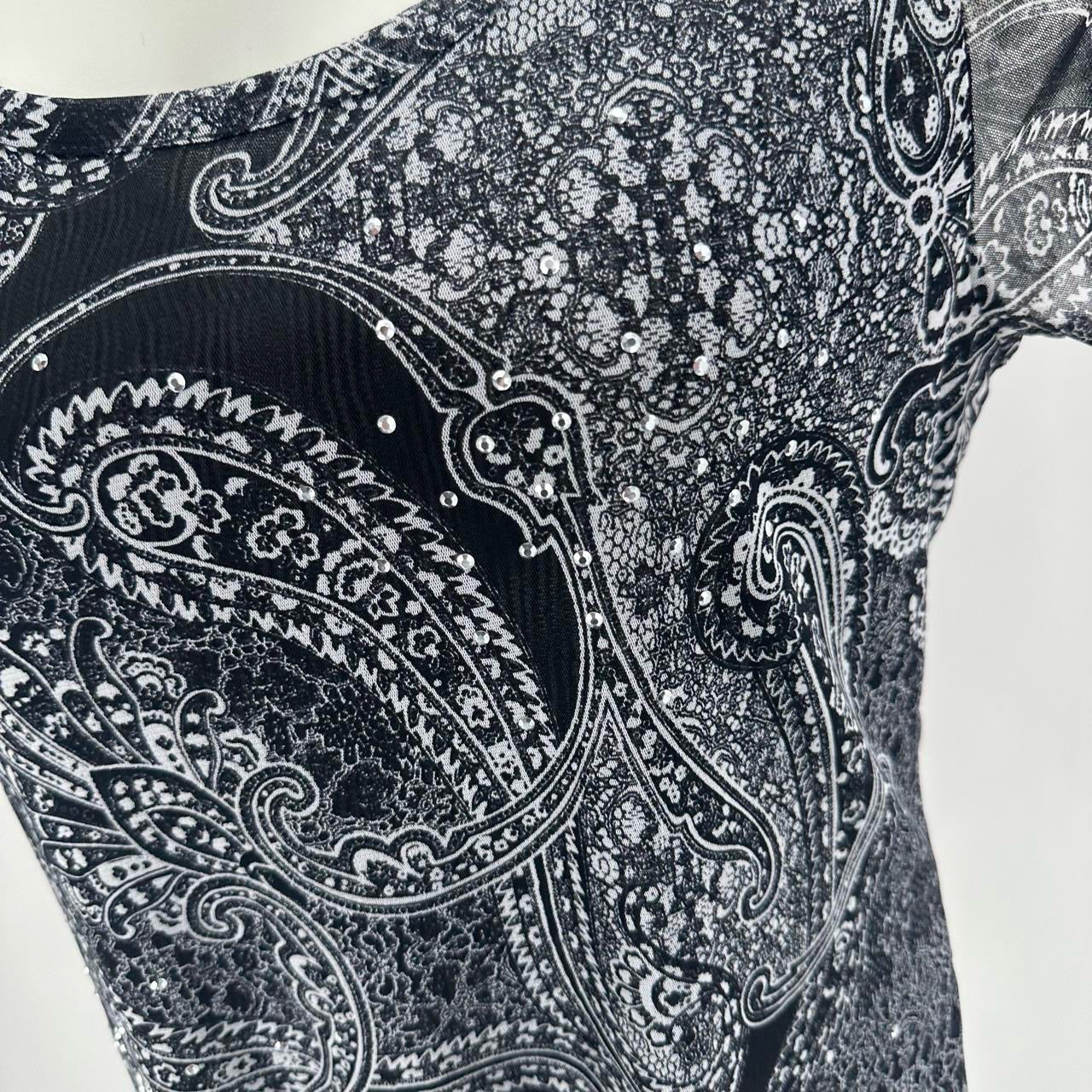 Size XL INC Paisley Shirt
