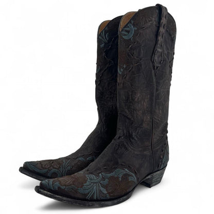 BROWN W Shoe Size 9.5 Boots