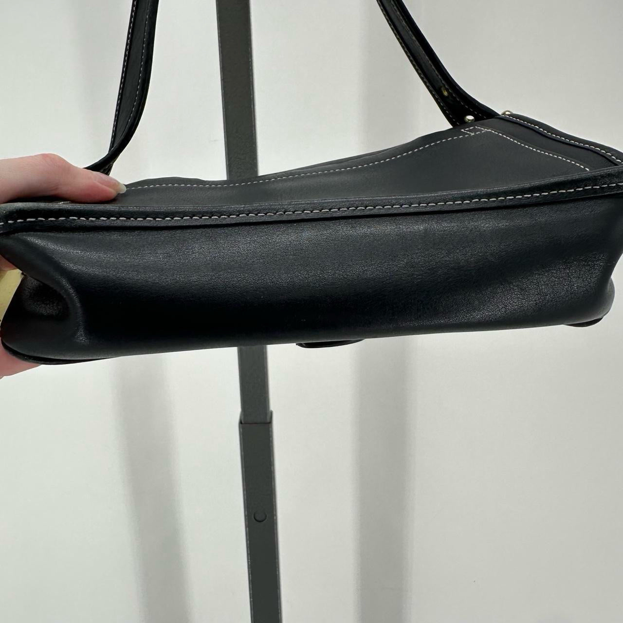 Black COACH Leather Shoulder Bag