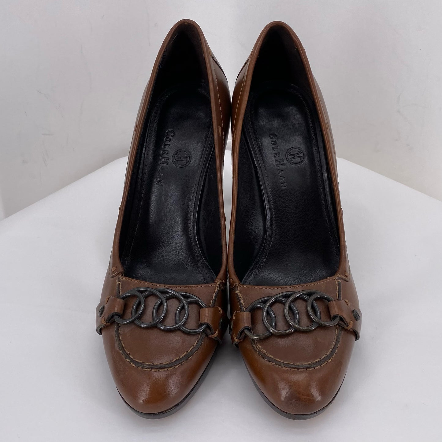 BROWN W Shoe Size 6 COLE HAAN Pumps