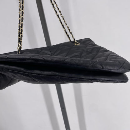 Black DKNY Leather Shoulder Bag