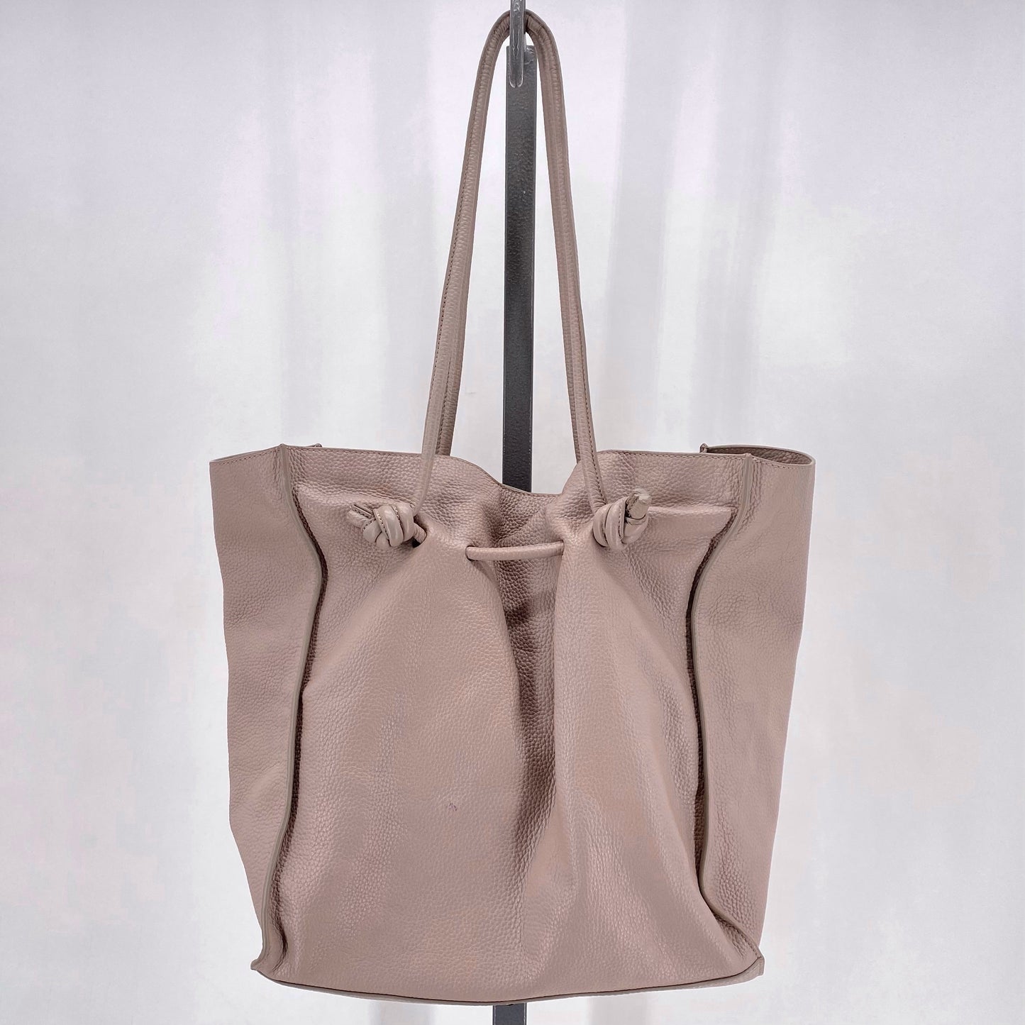 Taupe VINCE CAMUTO Leather Shoulder Bag
