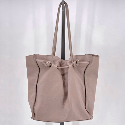 Taupe VINCE CAMUTO Leather Shoulder Bag