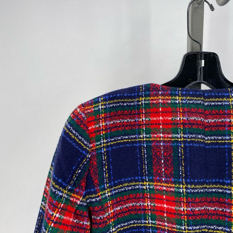 Size 10P TALBOTS Plaid Jacket