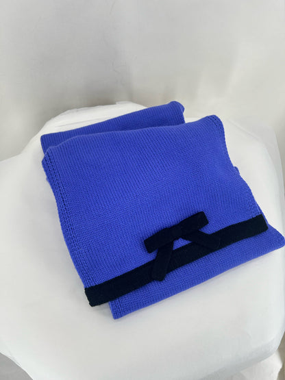 KATE SPADE Blue ACRYLIC BLEND Scarf