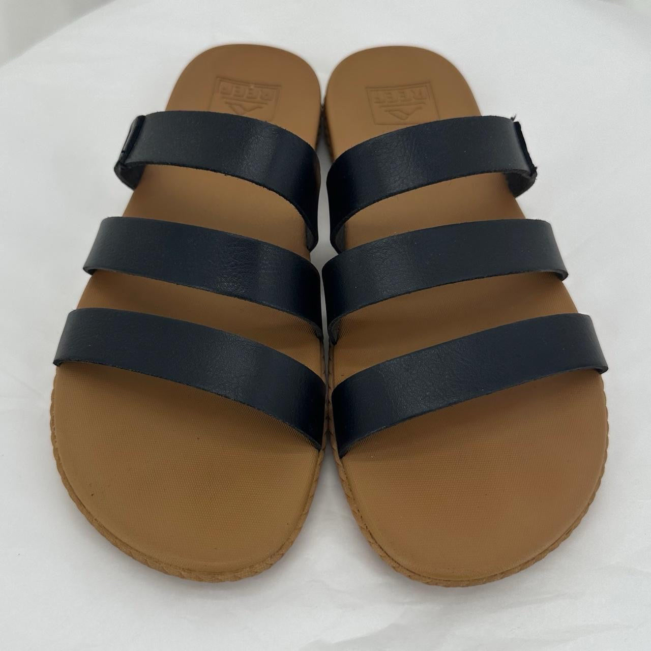Black W Shoe Size 7 REEF Sandals