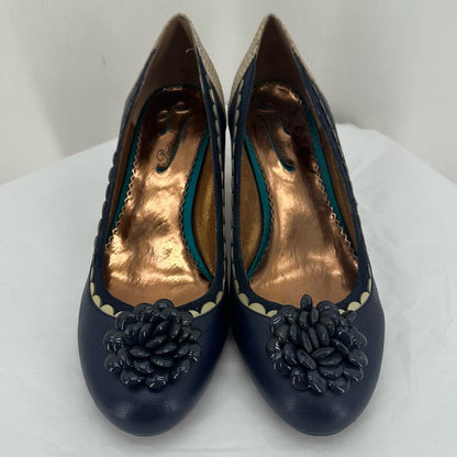 Navy W Shoe Size 10 POETIC LICENSE Pumps