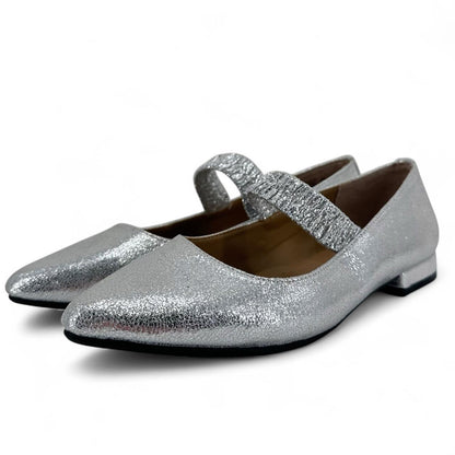 Silver W Shoe Size 7 KELLY & KATIE Flats