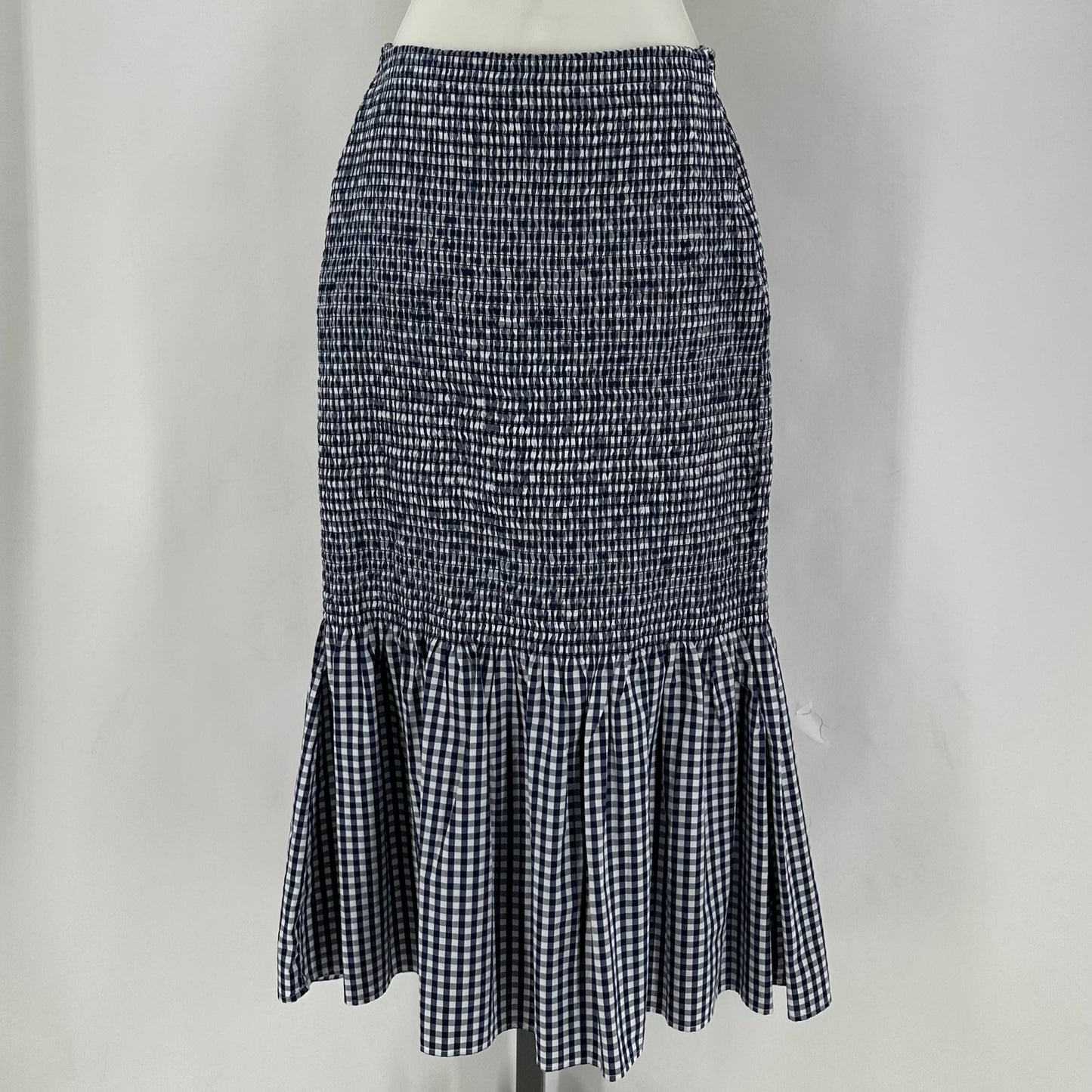 Size 0 J CREW Checkered Skirt