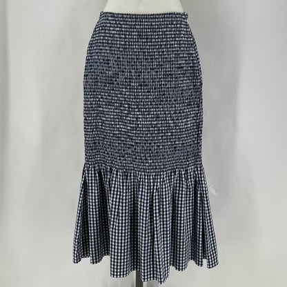 Size 0 J CREW Checkered Skirt