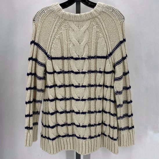 Size M J JILL Stripe Sweater