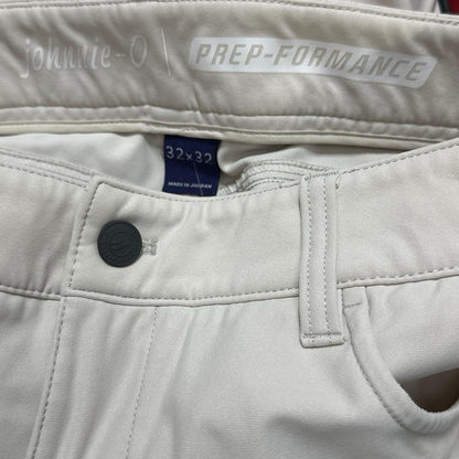 Khaki Size 32 JOHNNIE O Men's Apparel