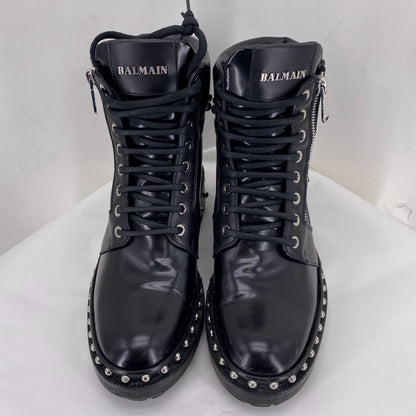 Black W Shoe Size 38.5 BALMAIN Boots