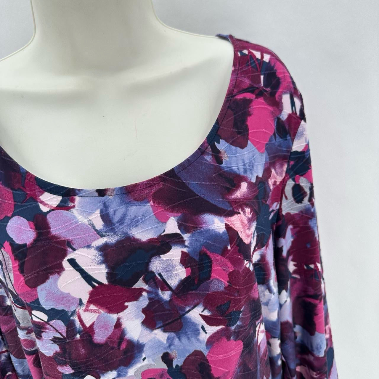 Size L CROFT & BARROW FLOWERS Shirt