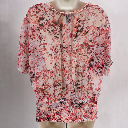 Size S WHITE HOUSE BLACK Floral Shirt