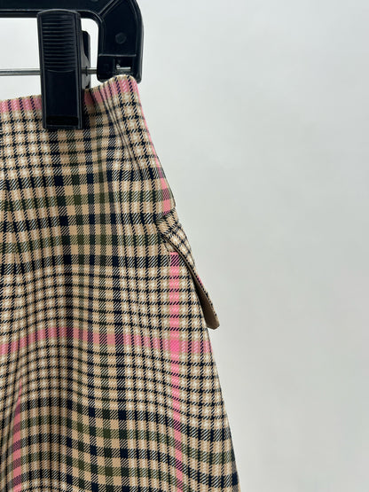 Size 38 Plaid Skirt