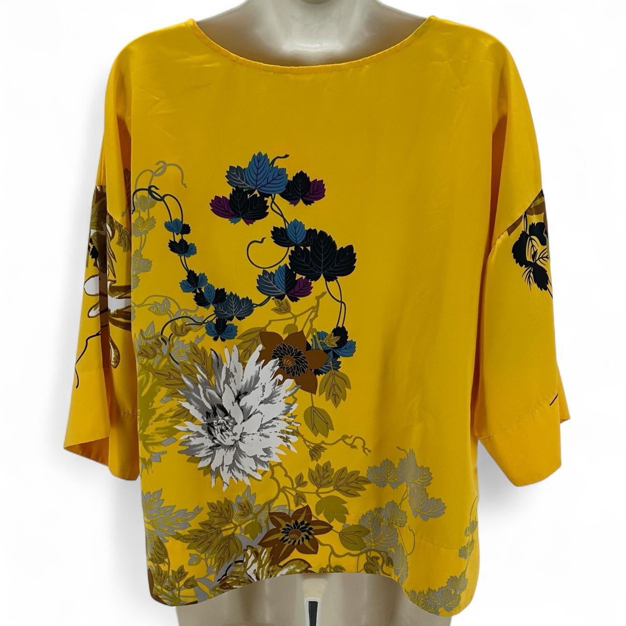 Size MP SOFT SURROUNDINGS Floral Shirt