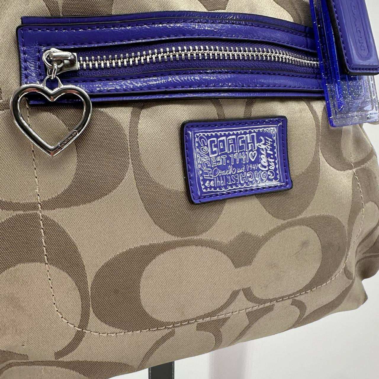 Tan COACH Tote