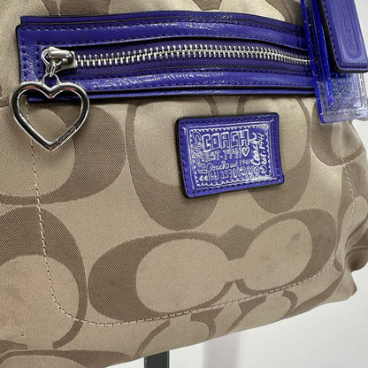 Tan COACH Tote