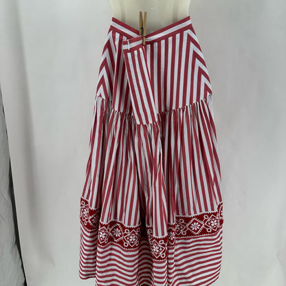 Size M SILVIA TCHERASSI Stripe Skirt