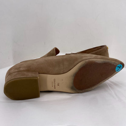 Tan W Shoe Size 7.5 COLE HAAN Flats