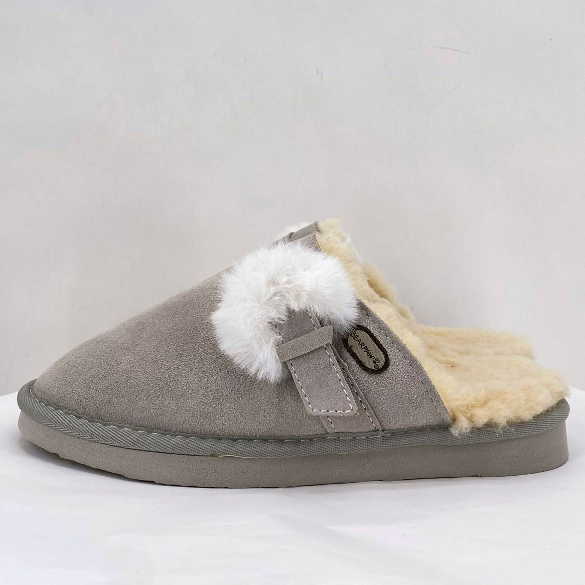 Gray W Shoe Size 8 BEARPAW Slippers