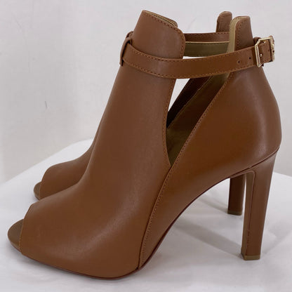 BROWN W Shoe Size 9 MICHAEL KORS shooties/booties