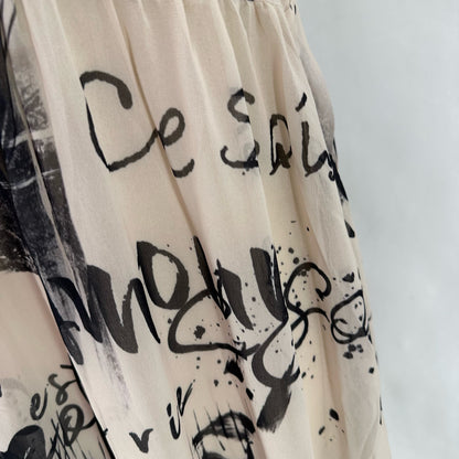 Size 8 MINT VELVET WRITING Dress