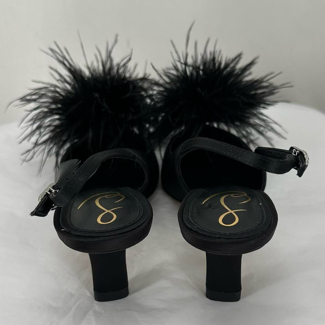 Black W Shoe Size 7 SAM EDDELMAN Heels