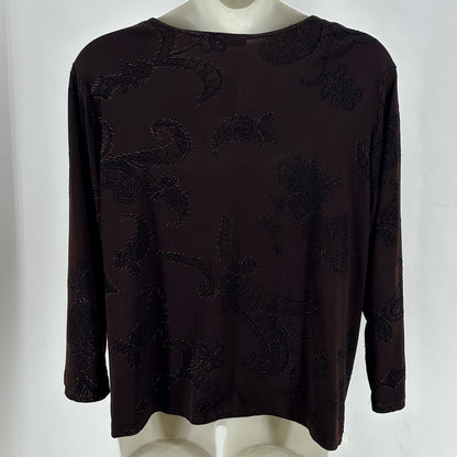 Size 1X NOTATIONS Shirt