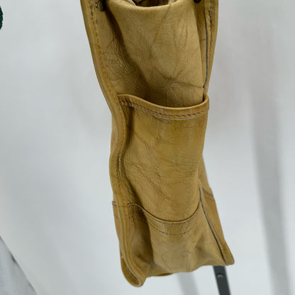 Yellow FRYE Leather Tote