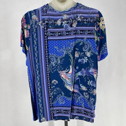 Size 3X JOHNNY WAS Floral Tunic