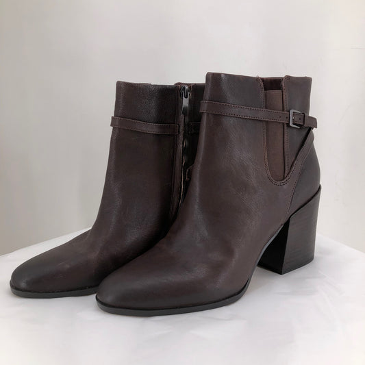 BROWN W Shoe Size 10 FRANCO SARTO Boots