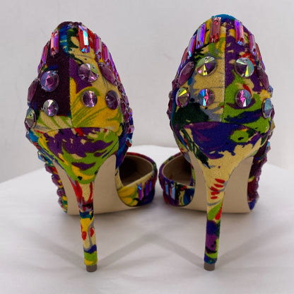 Multi-Color W Shoe Size 8 STEVE MADDEN Heels