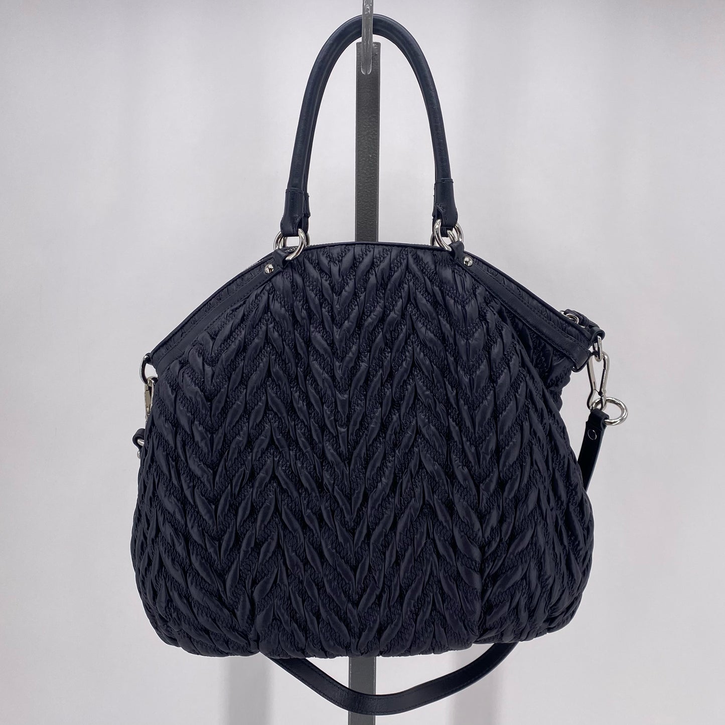 Black COACH Nylon Satchel