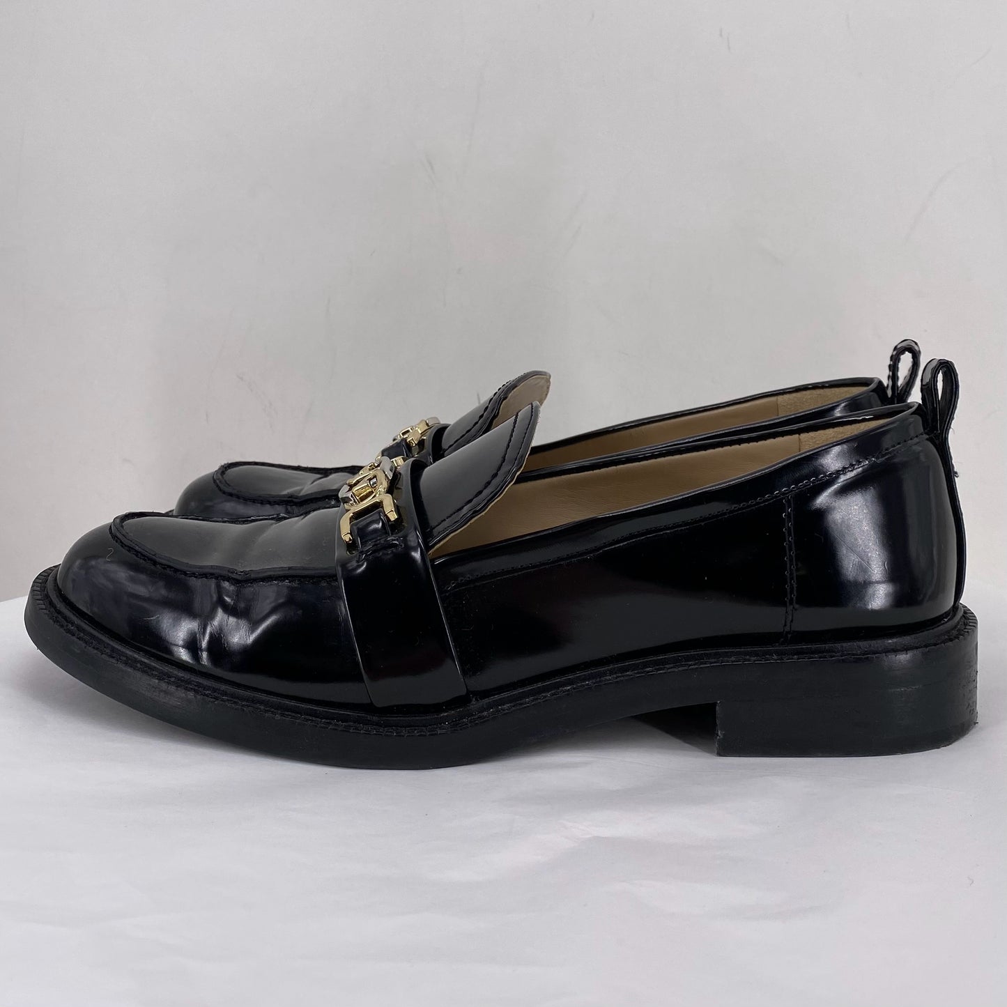 Black W Shoe Size 8 SAM EDDELMAN Loafer