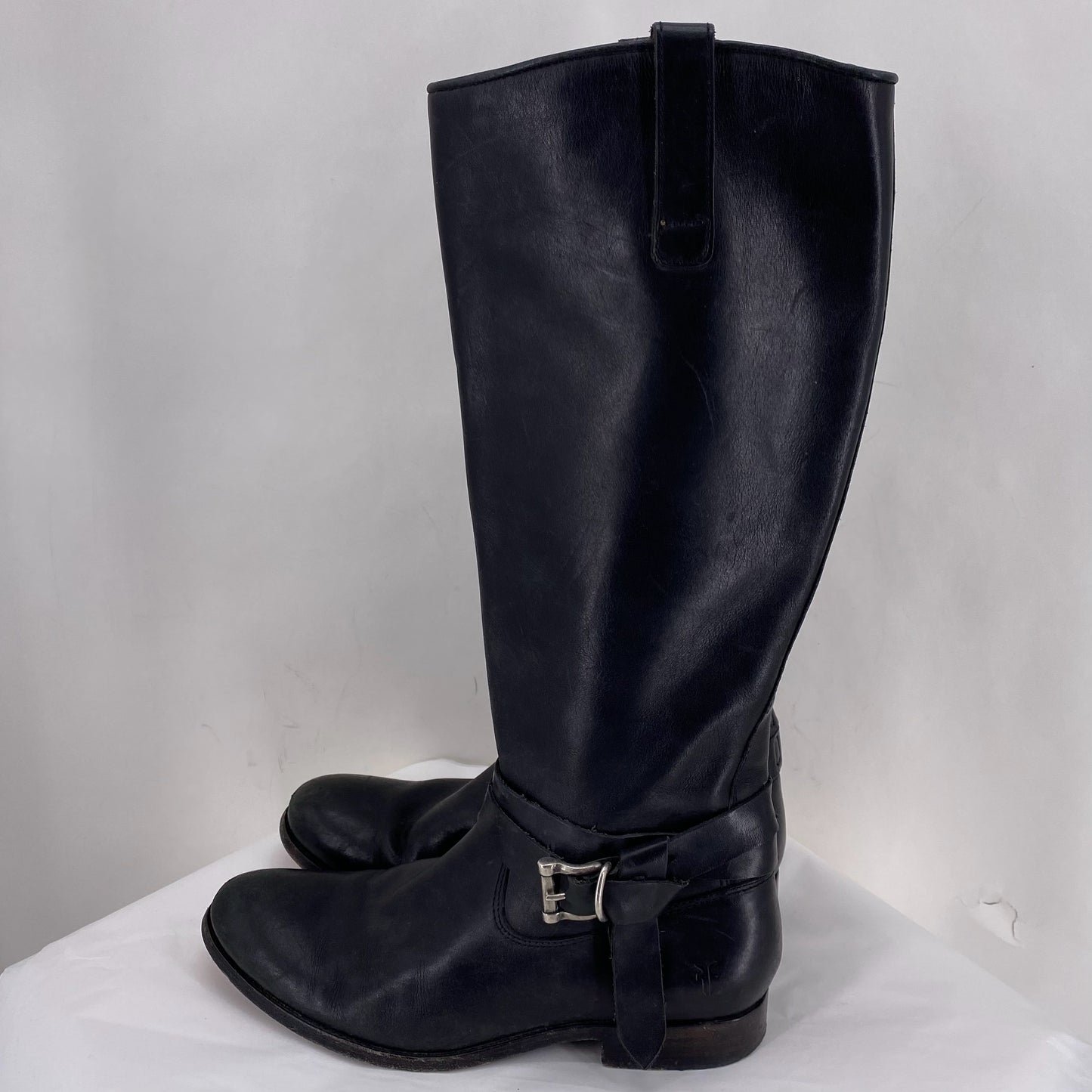 Black W Shoe Size 8.5 FRYE Boots