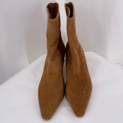 DARK TAN W Shoe Size 8 J CREW Boots