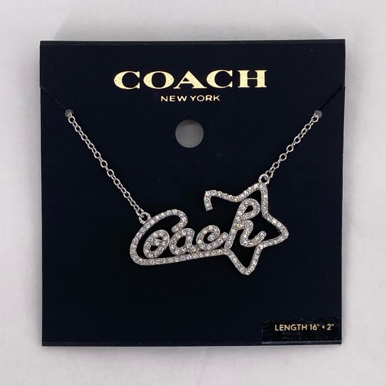 COACH Silver Necklace