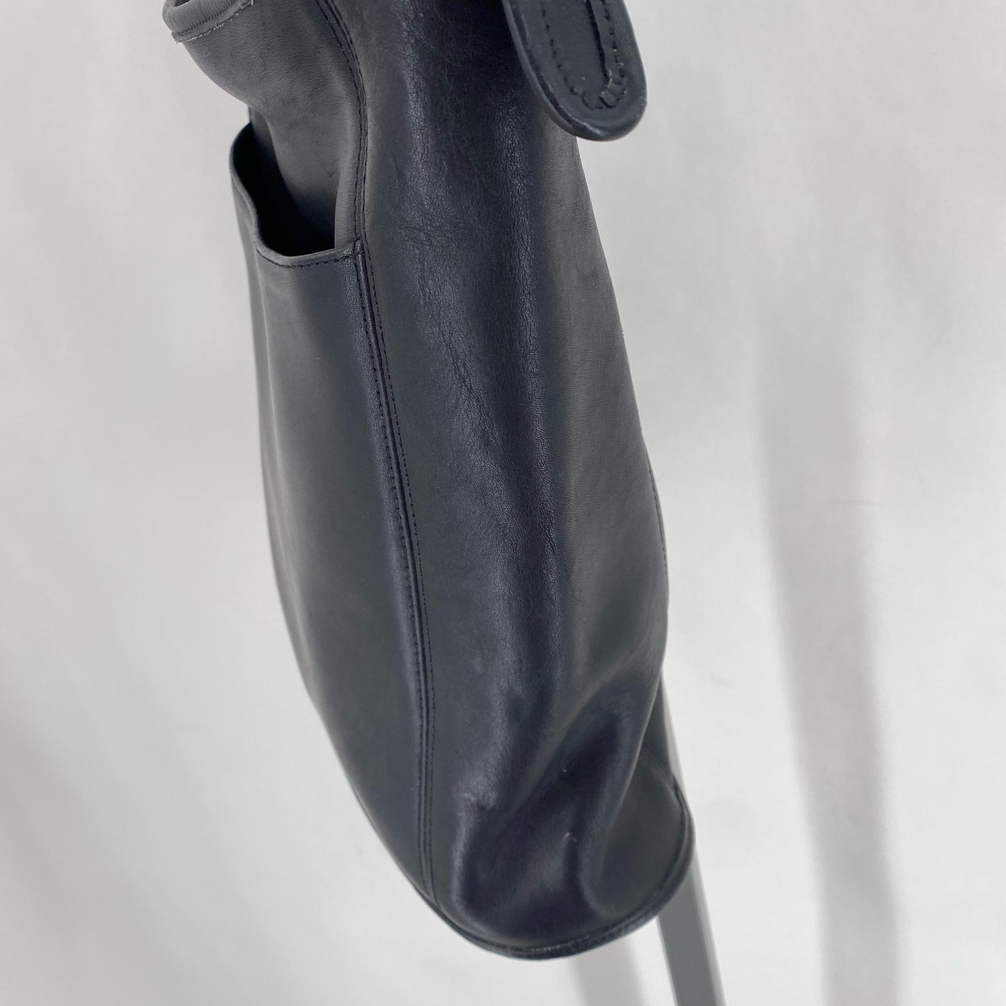 Black COACH Leather Shoulder Bag