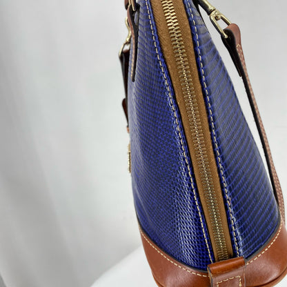 Navy DOONEY & BOURKE Leather Satchel
