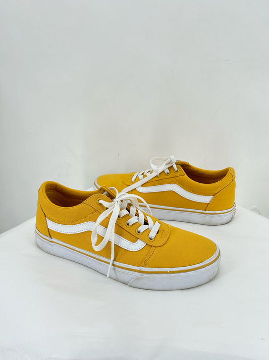 Yellow W Shoe Size 9.5 VANS Sneakers