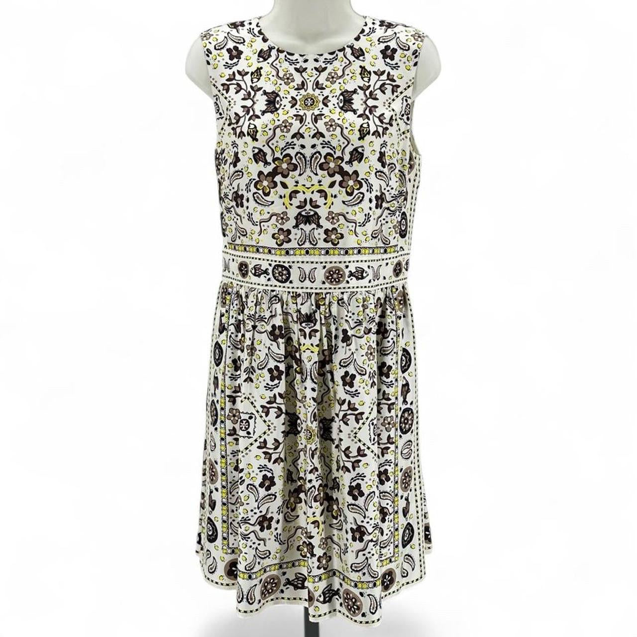 Size 8 TORY BURCH Silk Blend Floral Dress