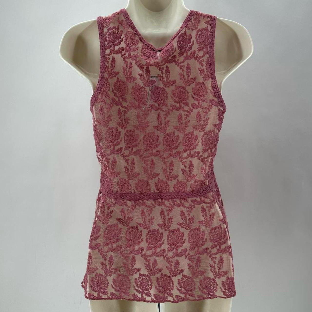 Size S SUNDANCE Lace Shirt