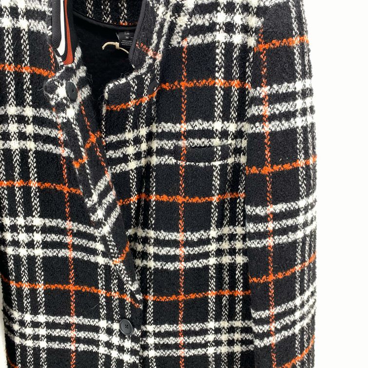 Size M scotch & soda Plaid Coat