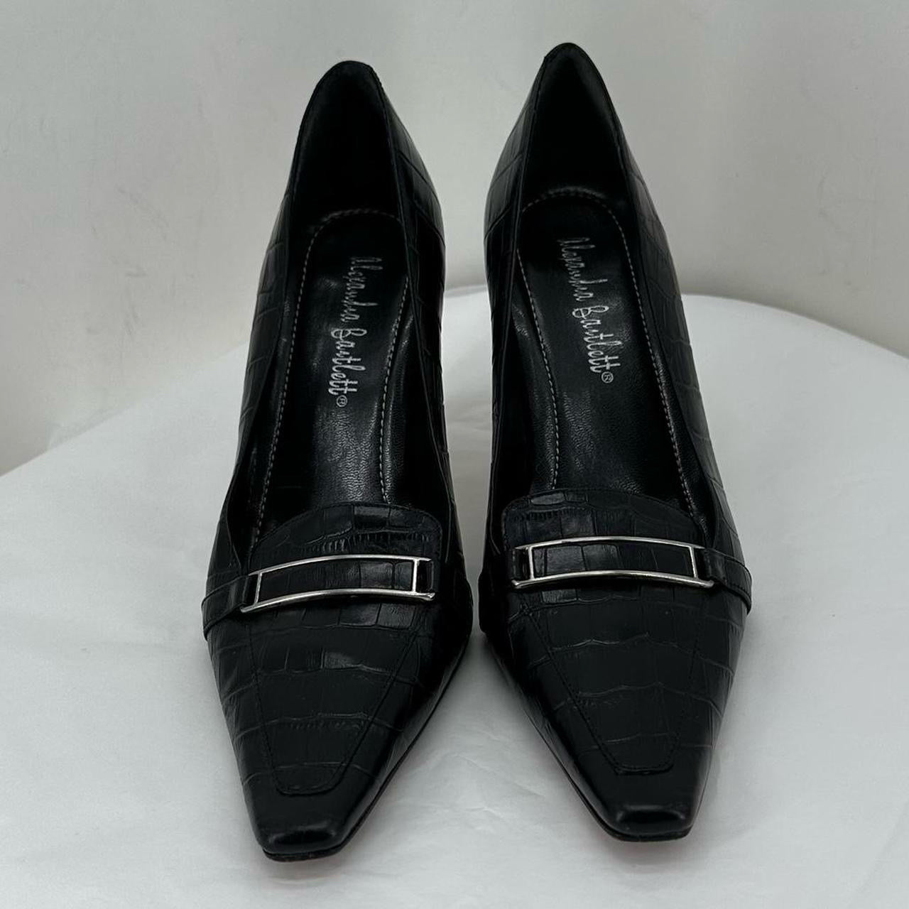 Black W Shoe Size 9 ALEXANDRA BARTLETT Heels