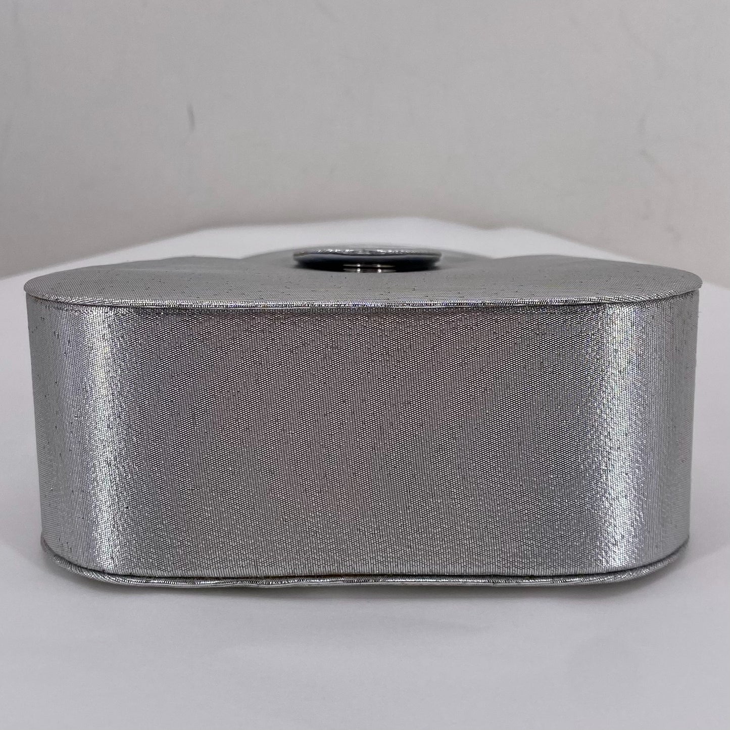 Silver LA REGALE Clutch